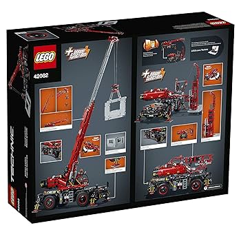 Amazon.co.jp: LEGO テクニック 荒地形クレーン 42082 組み立て